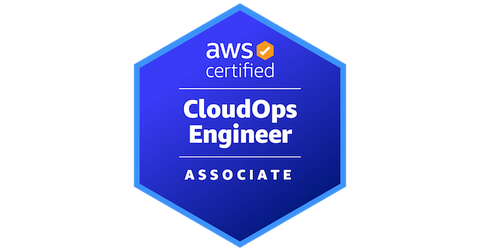 AWS Certified CloudOps Engineer – Associate badge