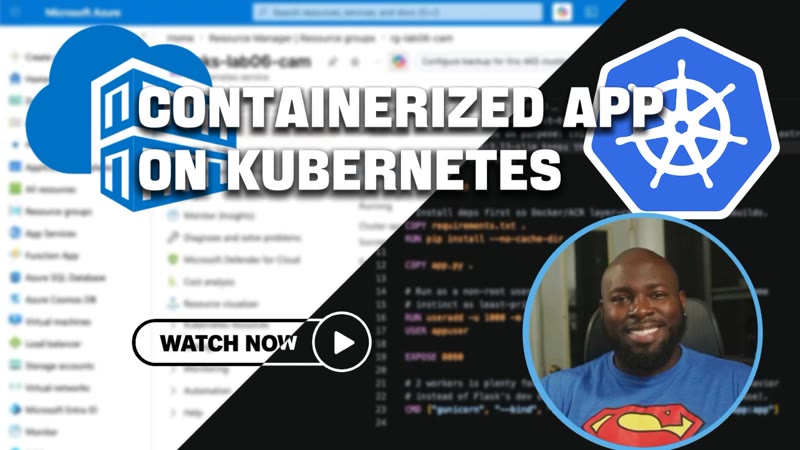 Containerized App on Kubernetes walkthrough